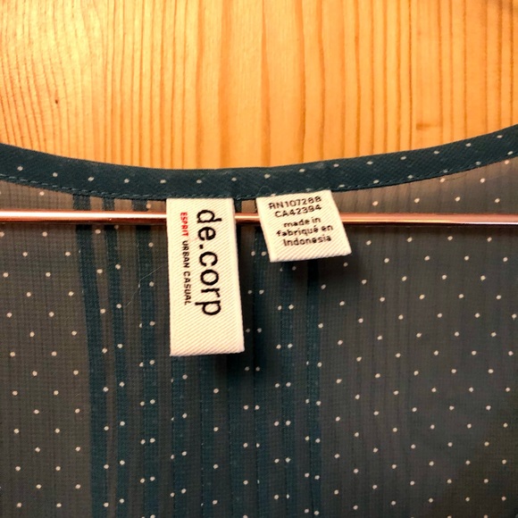 De Corp chiffon blouse - Picture 2 of 3